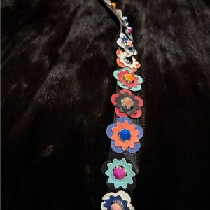 Floral Embellished Women's Belt/bag strap